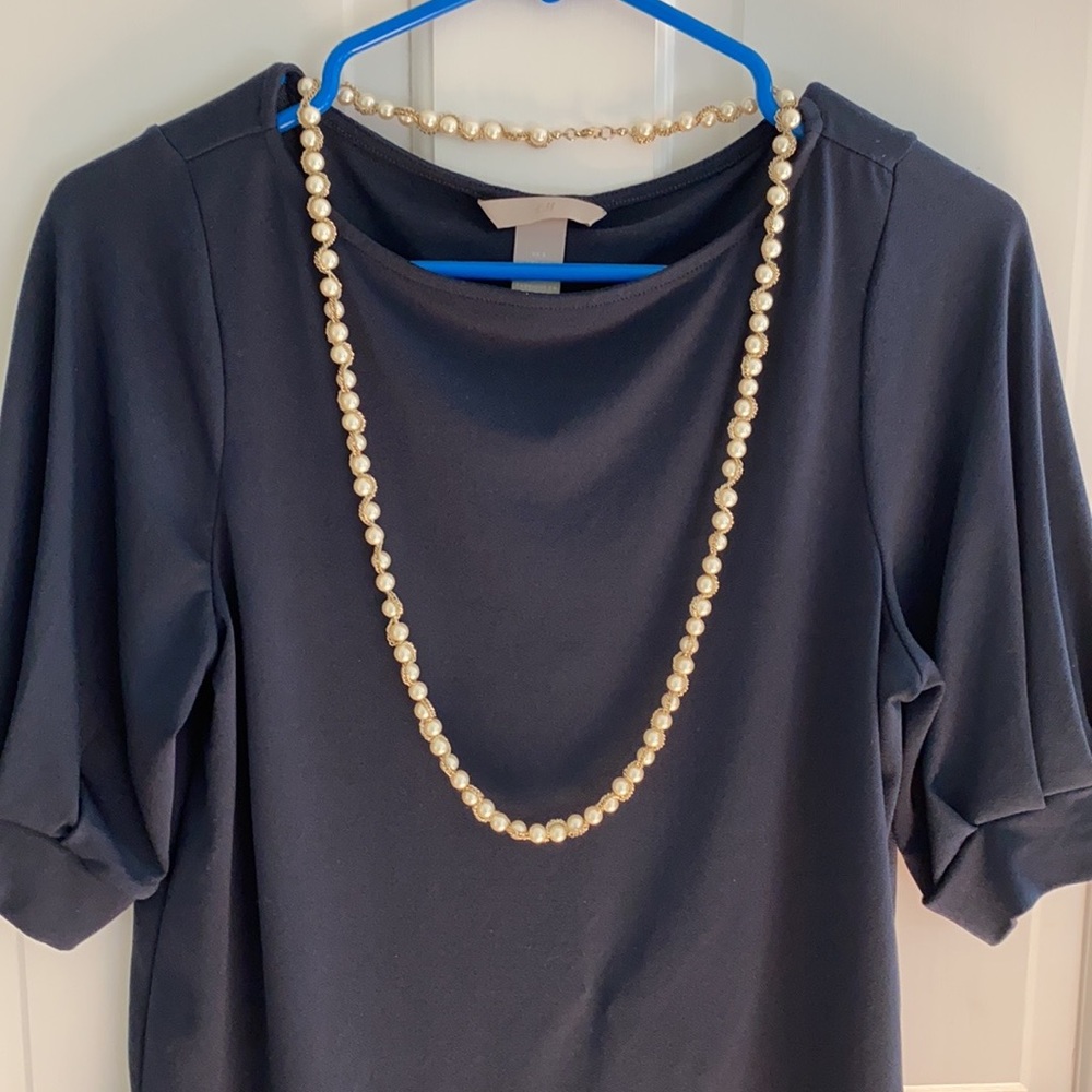 Long Pearl Necklace